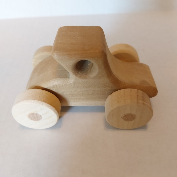 🔴Buy 2 - Get 1 -- Set of 3 Handmade Wooden Cars, Unfinished - Picture 12 of 16